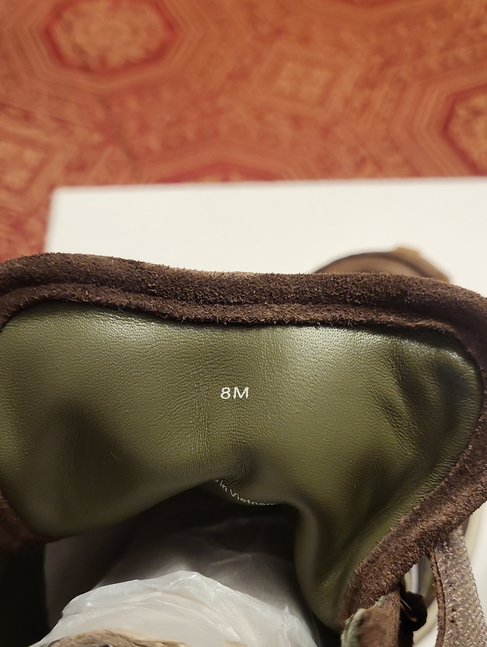 Veronica Beard Valentina Hiking Shoes,Cypress Espresso - Picture 8 of 9